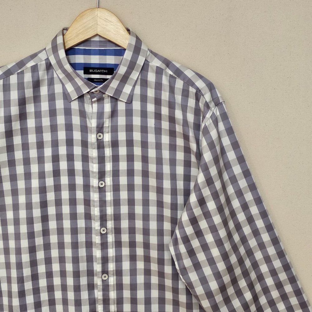 Bugatchi Classic Fit Button Down L